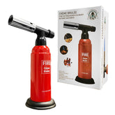 "FIRE EXTINGUISHER CREME BRULEE" TORCH CHAMP HIGH